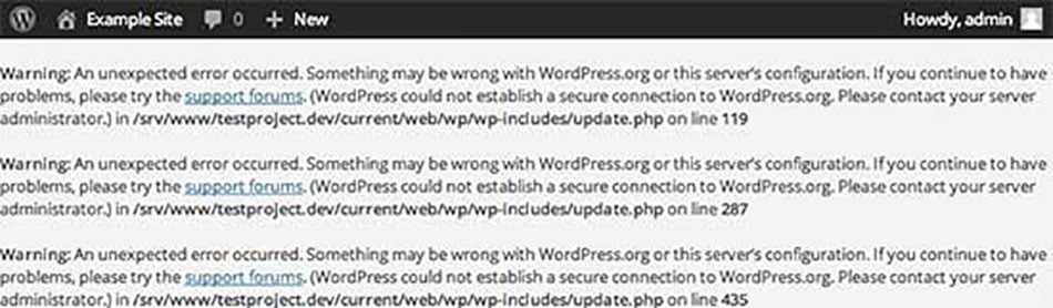 ارور Secure connection
