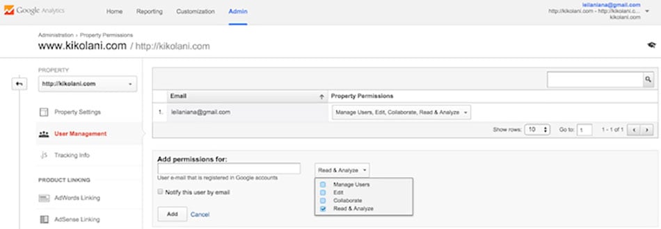 google analytics