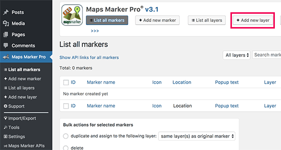 افزودن نقشه تعاملی در وردپرس با پلاگین Maps Marker Pro