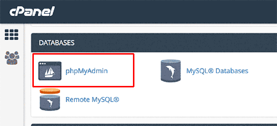 phpmyadmin-cpanel